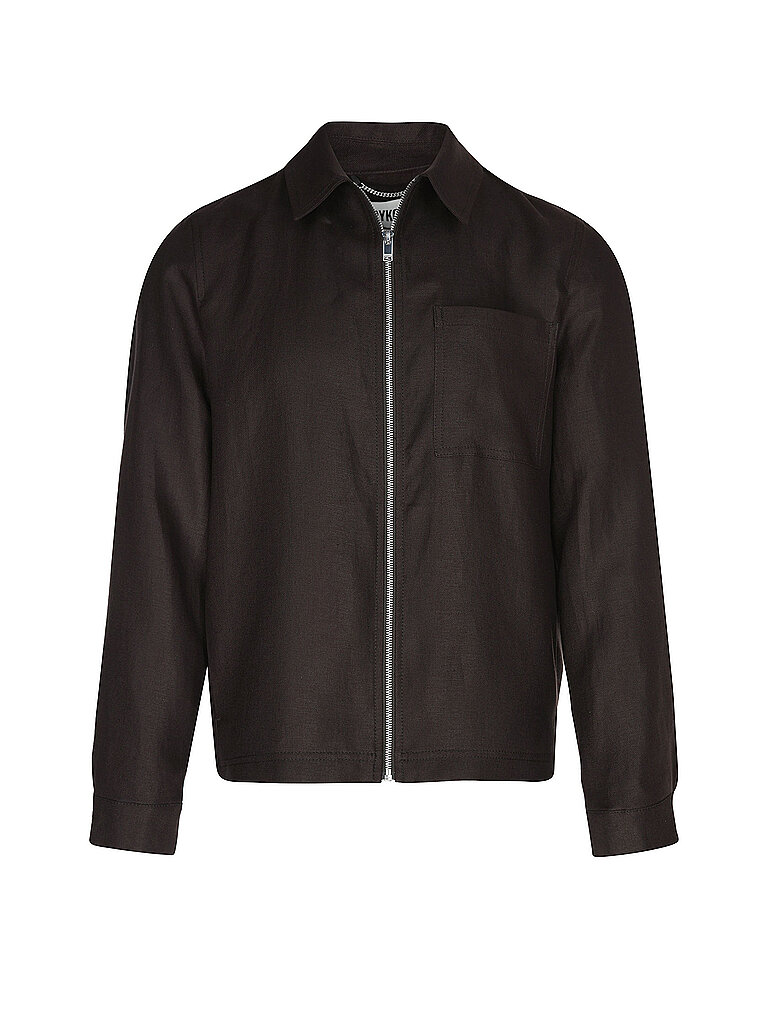 DRYKORN Leinenjacke JERSON 1 braun | L