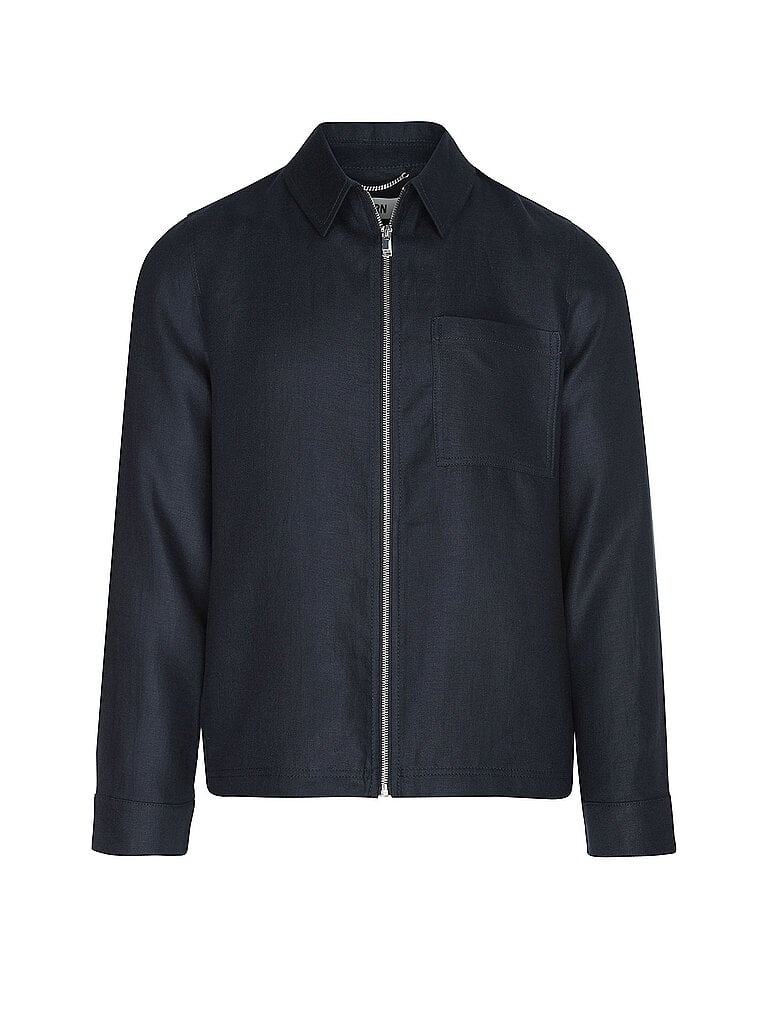 DRYKORN Leinenjacke JERSON 1 blau | XL