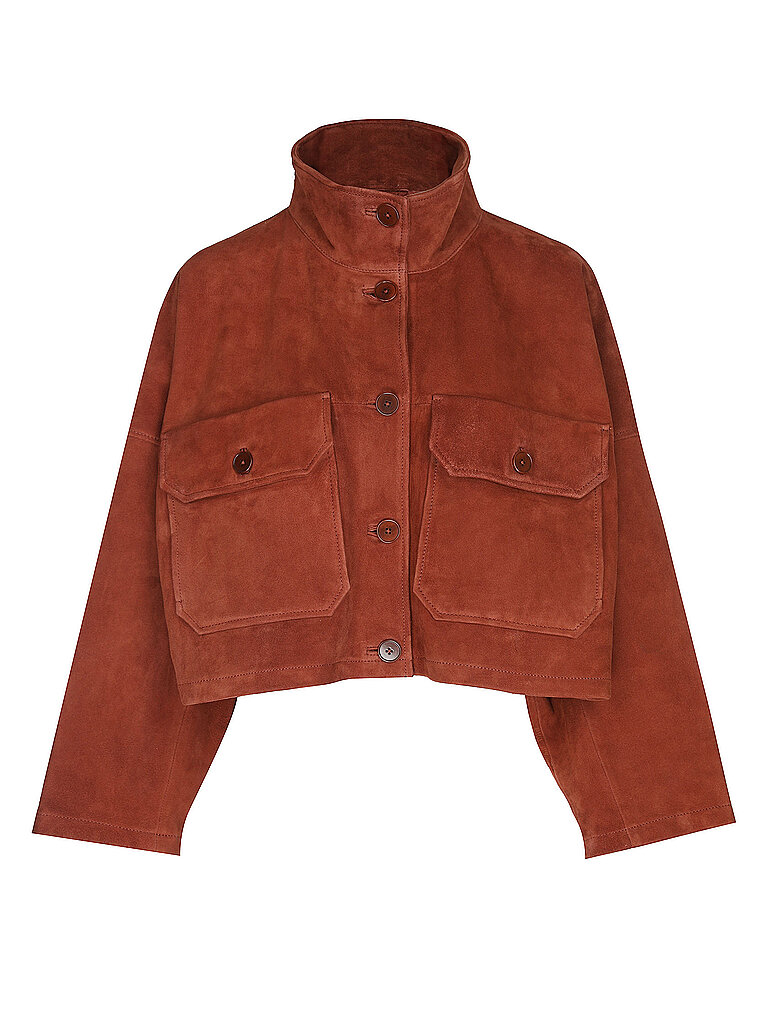 DRYKORN Lederjacke ARKLOW kupfer | 34