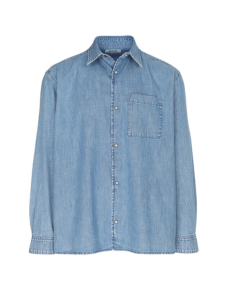 DRYKORN Jeanshemd blau | S