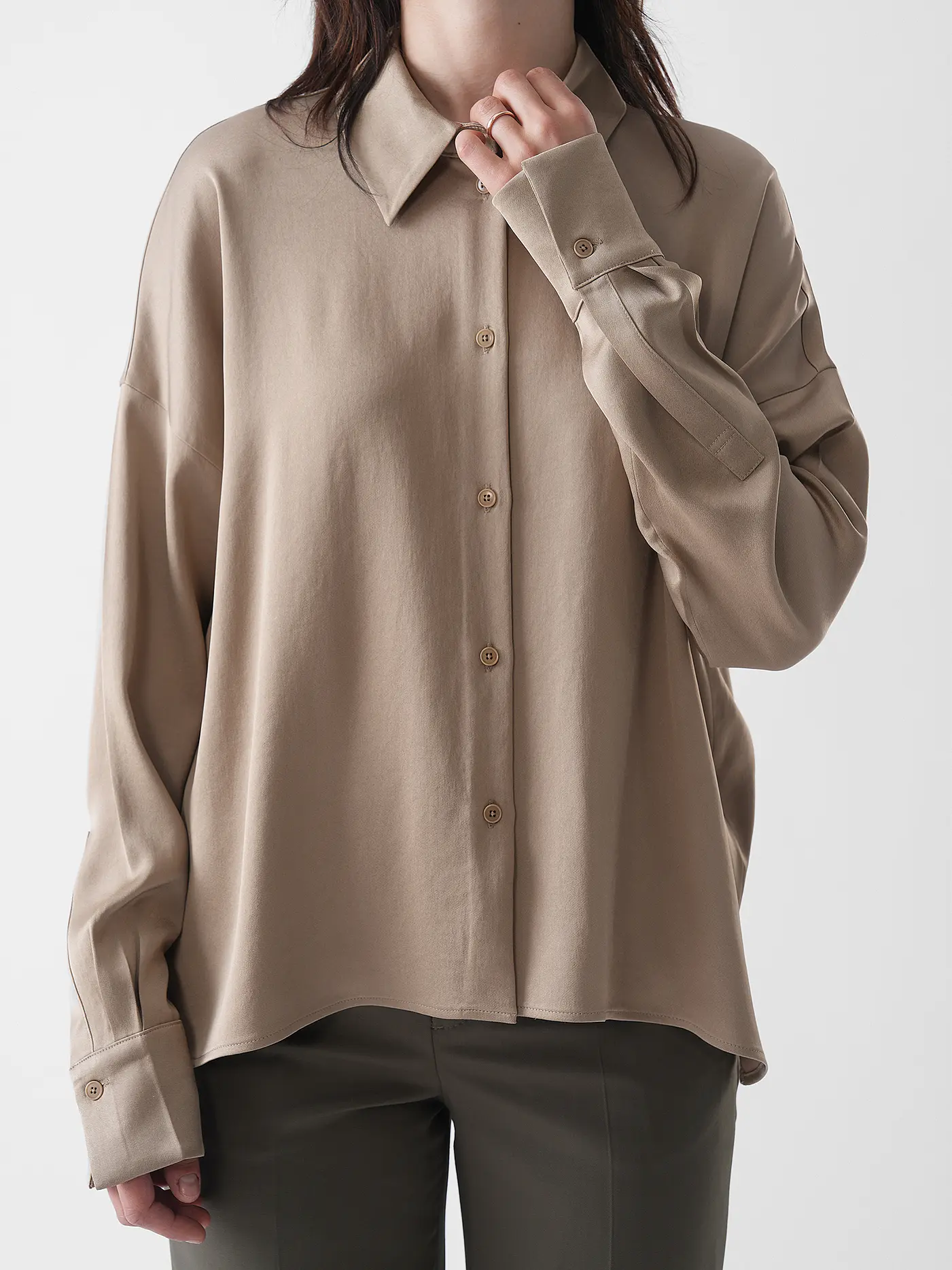 DRYKORN | Bluse CLOELIA | beige