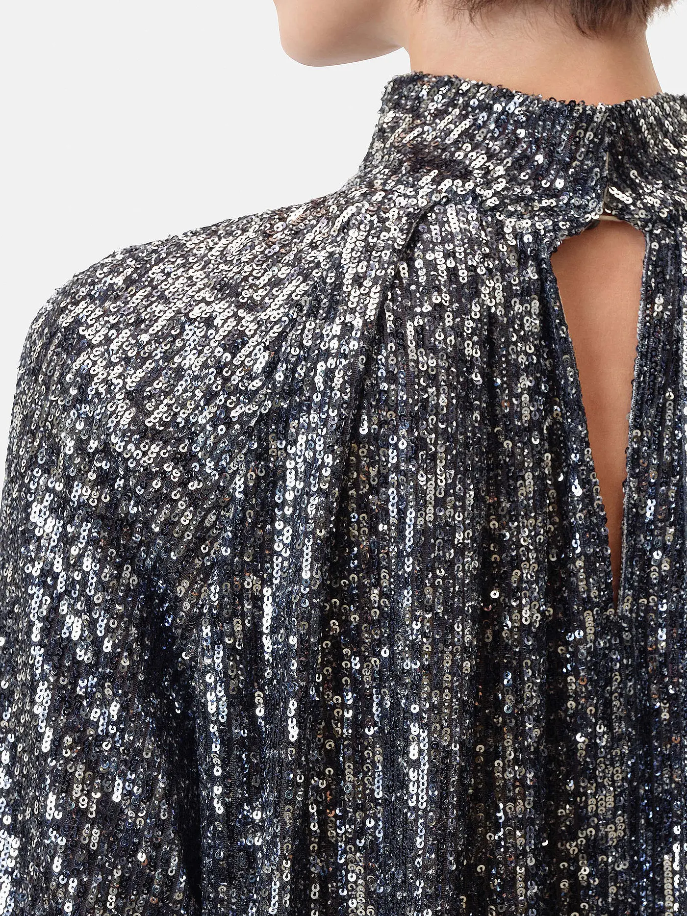 DRYKORN | Bluse DRUNA | silber