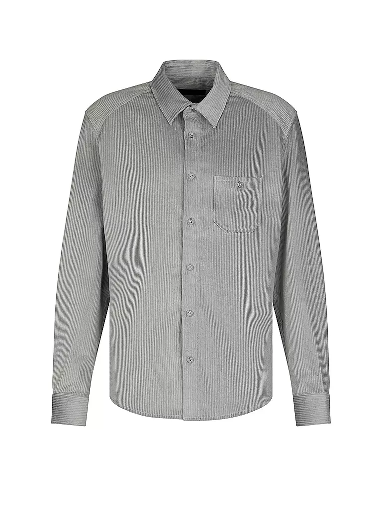 DRYKORN | Cordhemd - Overshirt LAREMTO | grau