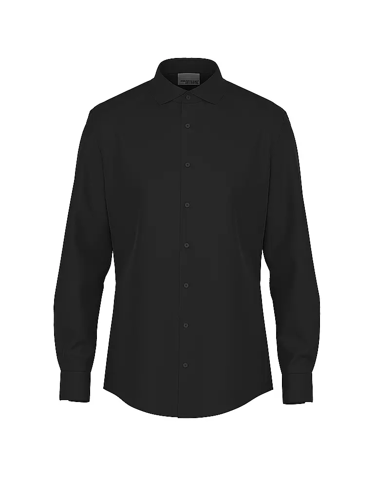 DRYKORN | Hemd Slim Fit JEDDA | schwarz