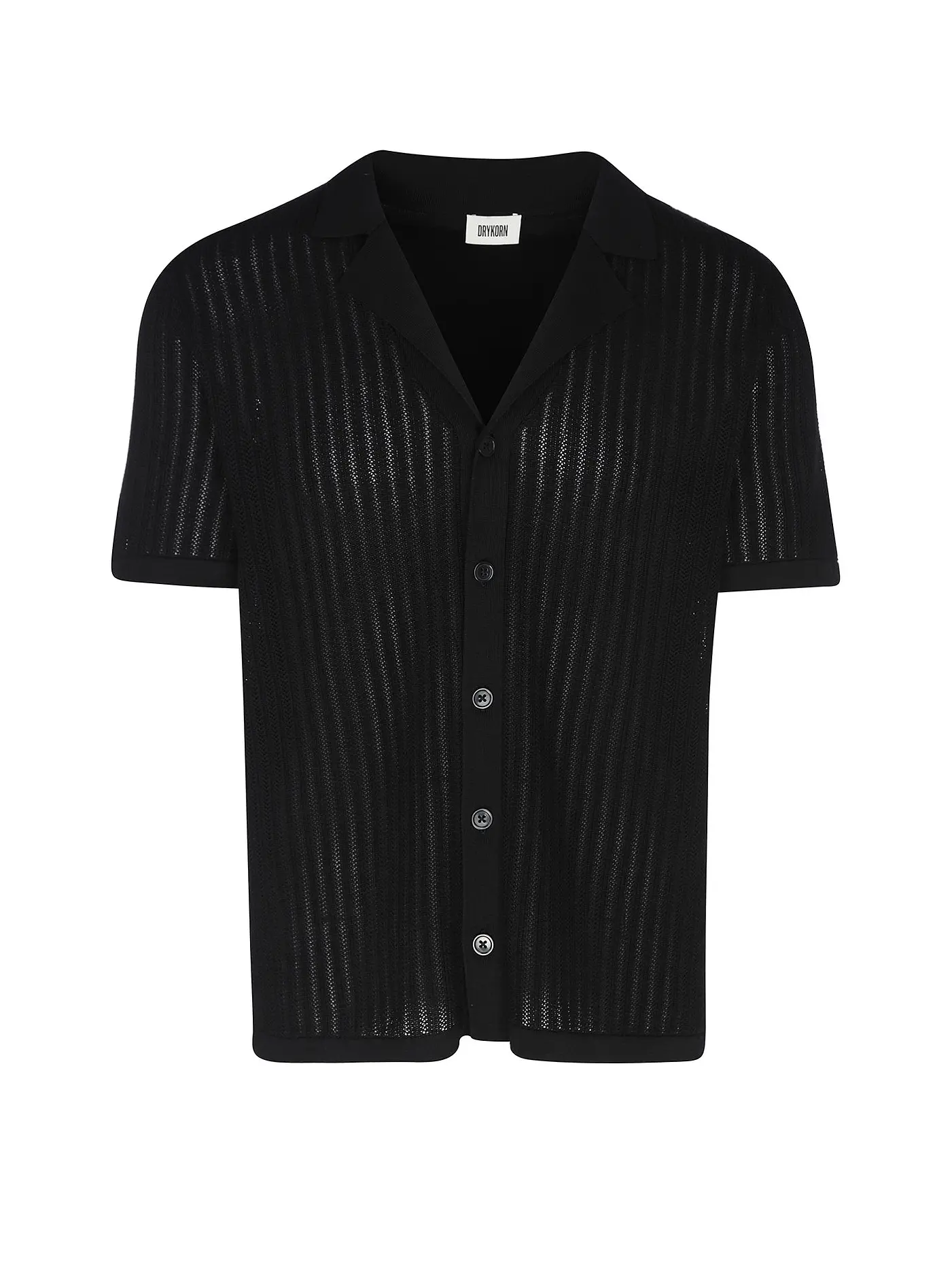 DRYKORN | Hemd Slim Fit RAY | schwarz