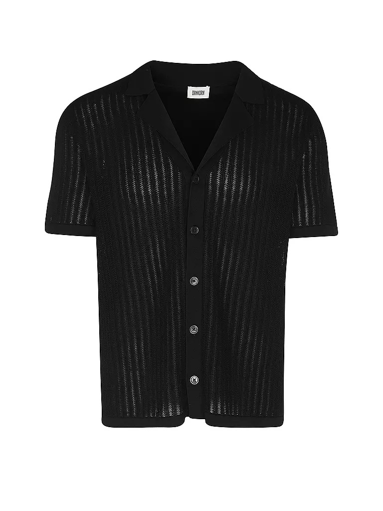 DRYKORN | Hemd Slim Fit RAY | schwarz