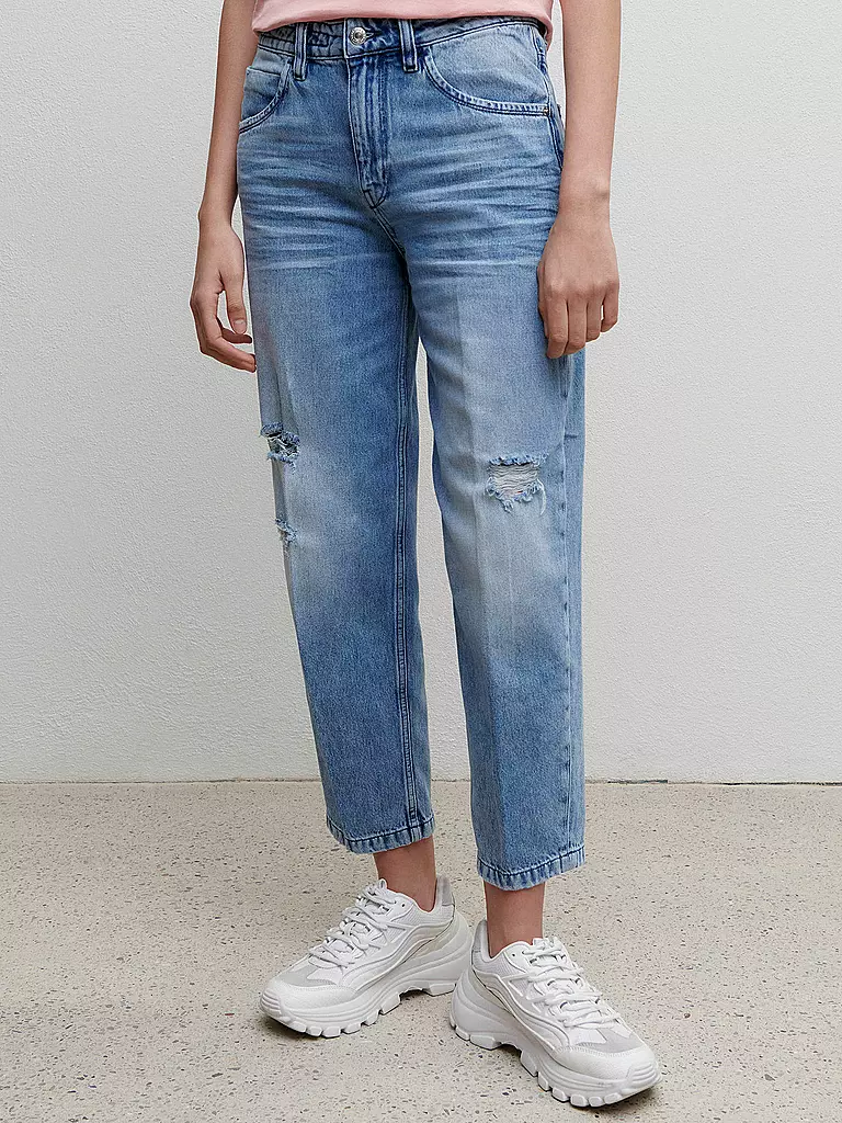 DRYKORN | Jeans Mom Fit Shelter | hellblau