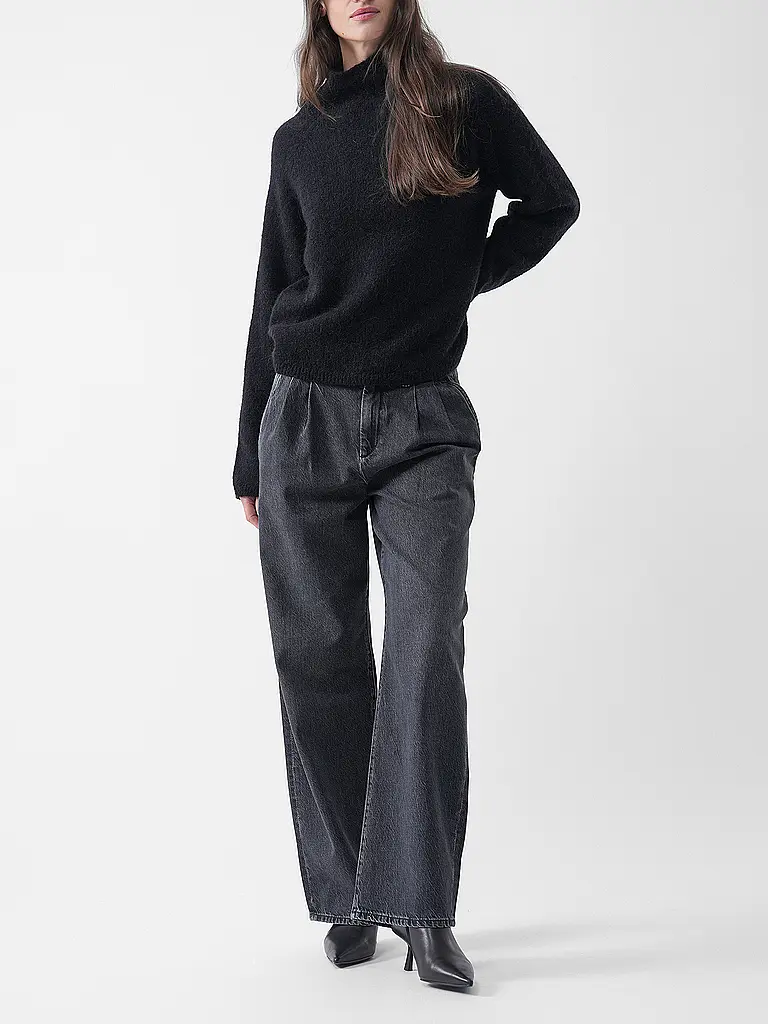 DRYKORN | Jeans Wide Leg BEHANCE | schwarz