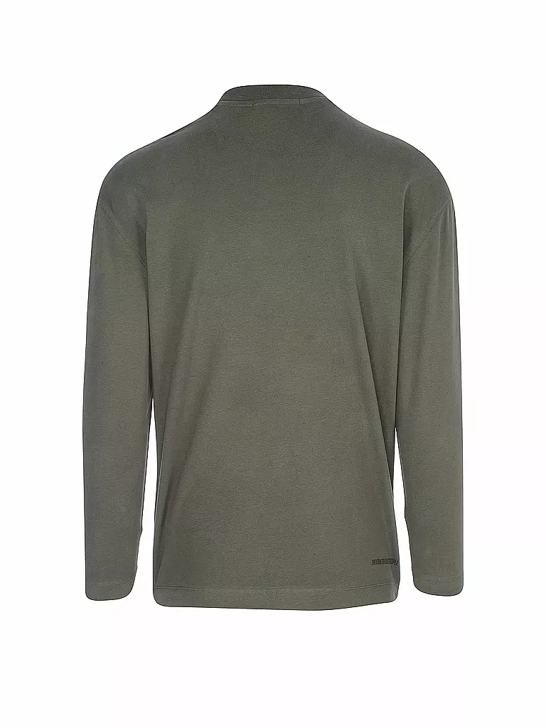 DRYKORN | Langarmshirt Linus | grün