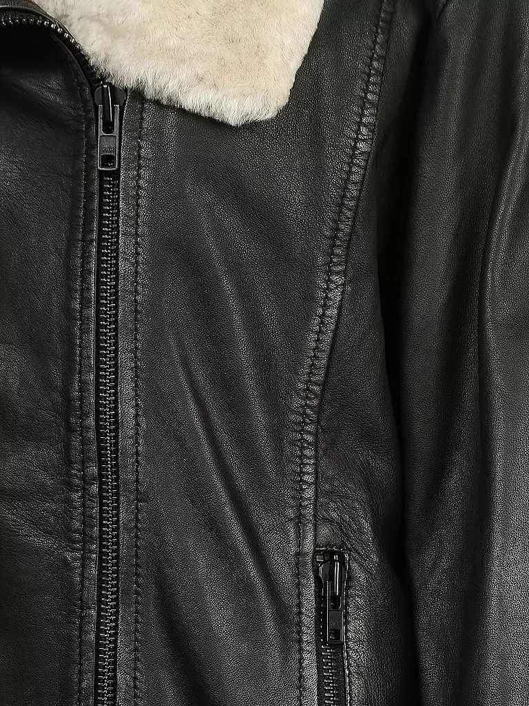 DRYKORN | Lederjacke "Nothhold" | schwarz