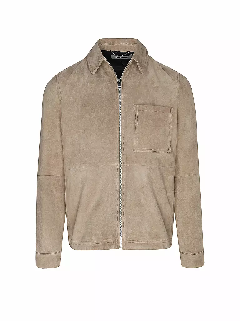 DRYKORN | Lederjacke  | beige