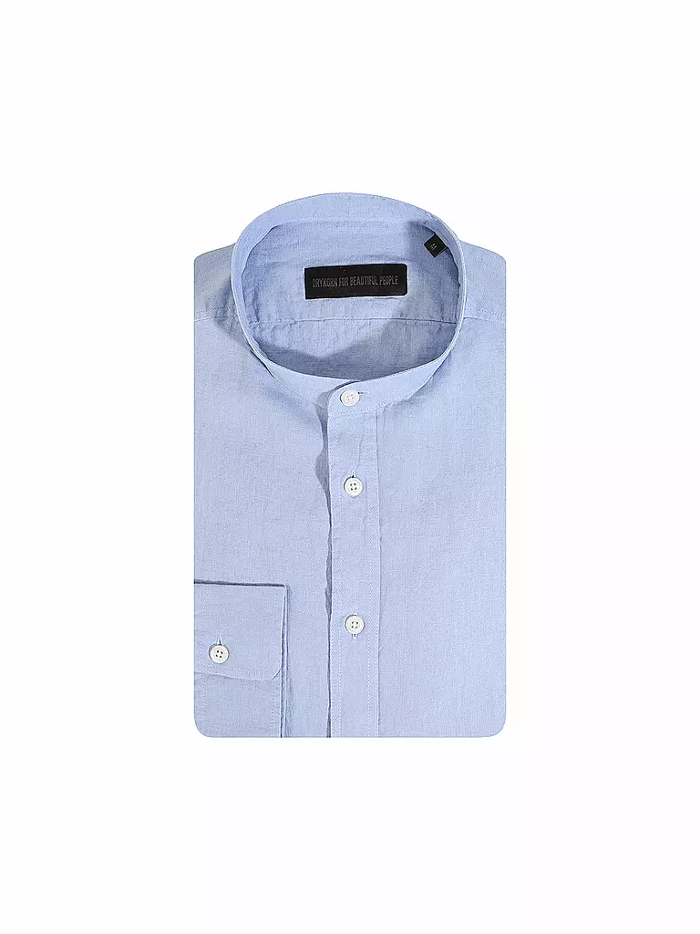 DRYKORN | Leinenhemd TAROK | blau