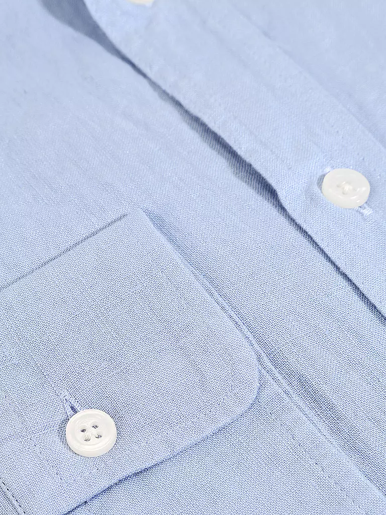 DRYKORN | Leinenhemd TAROK | blau