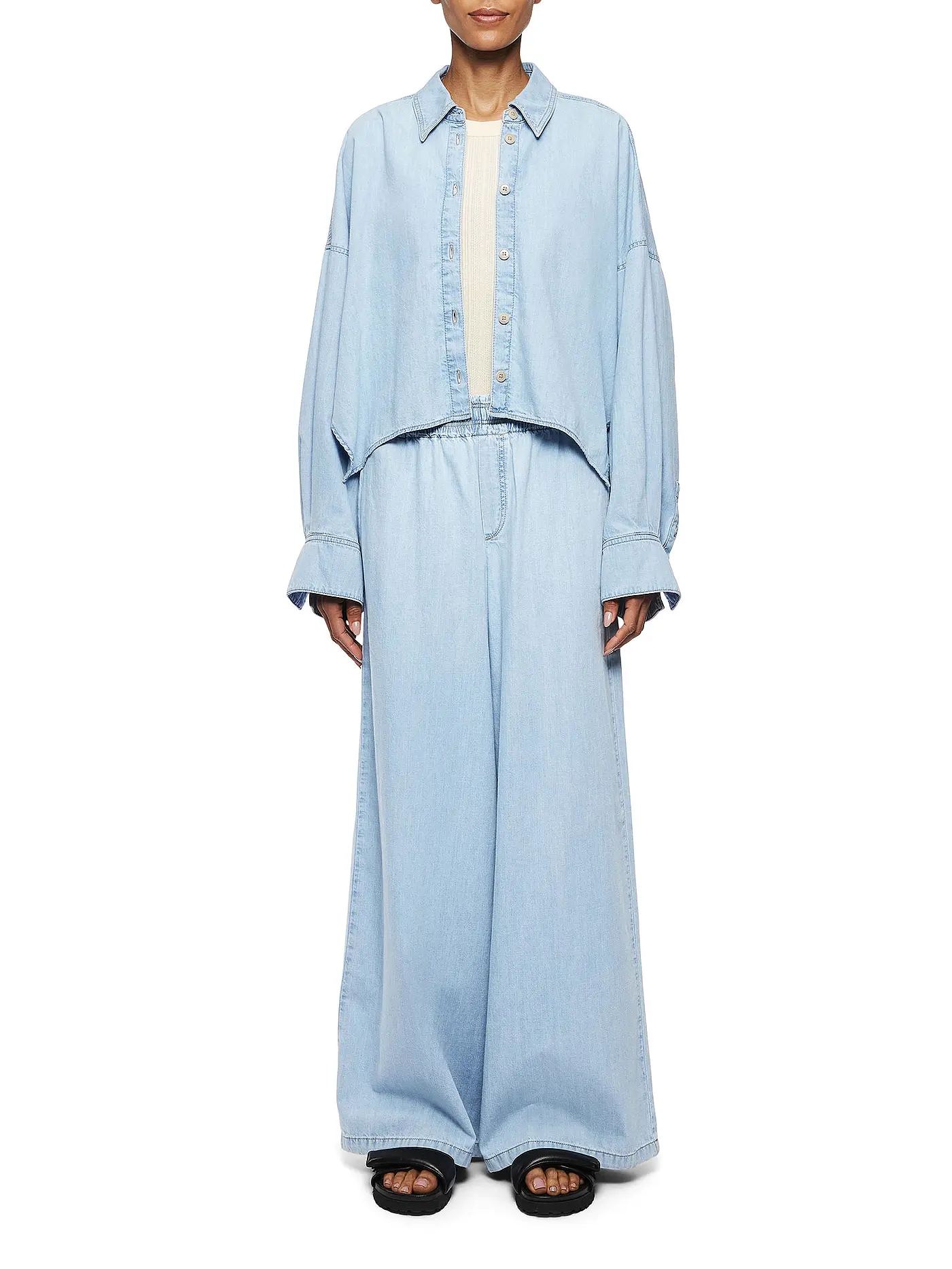 DRYKORN | Marlenehose  | hellblau