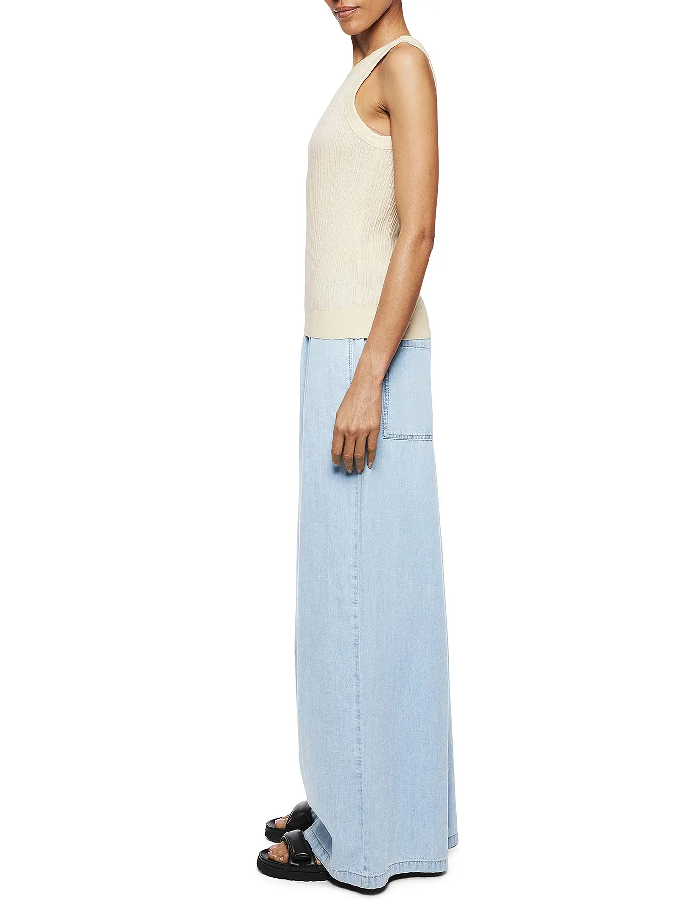 DRYKORN | Marlenehose  | hellblau
