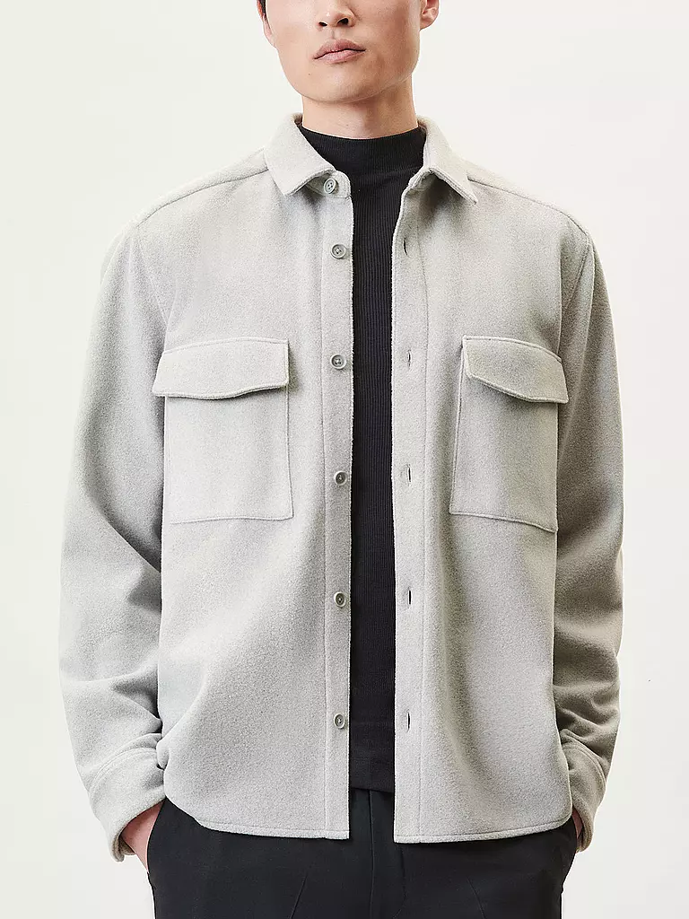 DRYKORN | Overshirt GUNRAY 1 | hellgrau