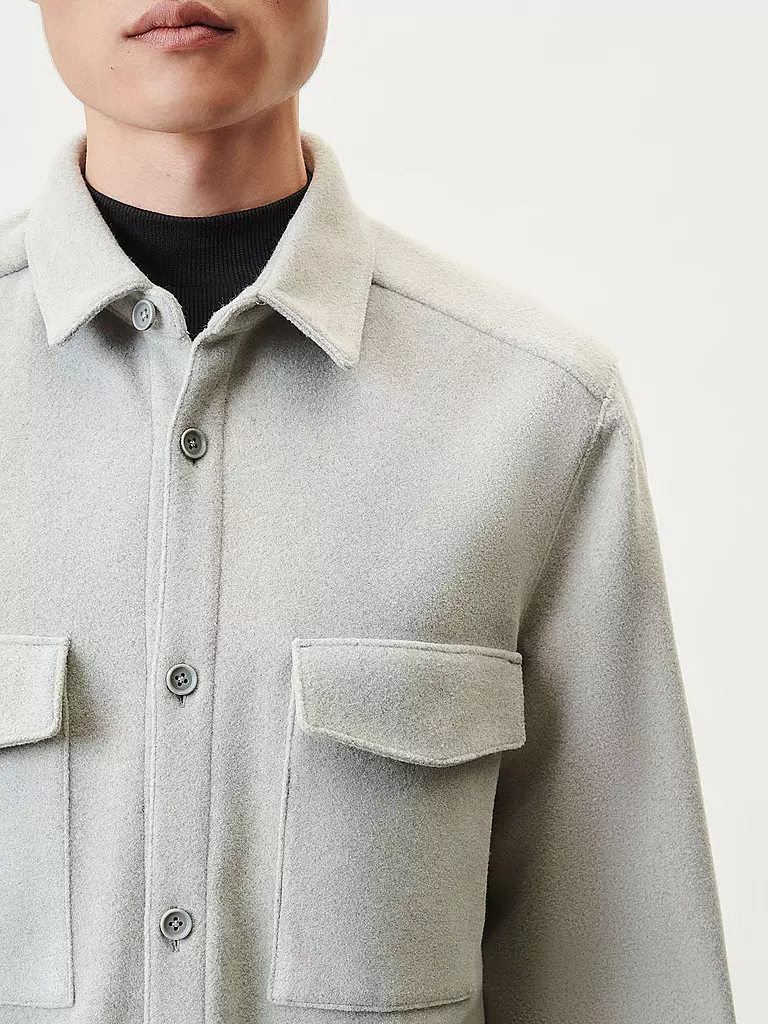 DRYKORN | Overshirt GUNRAY 1 | hellgrau