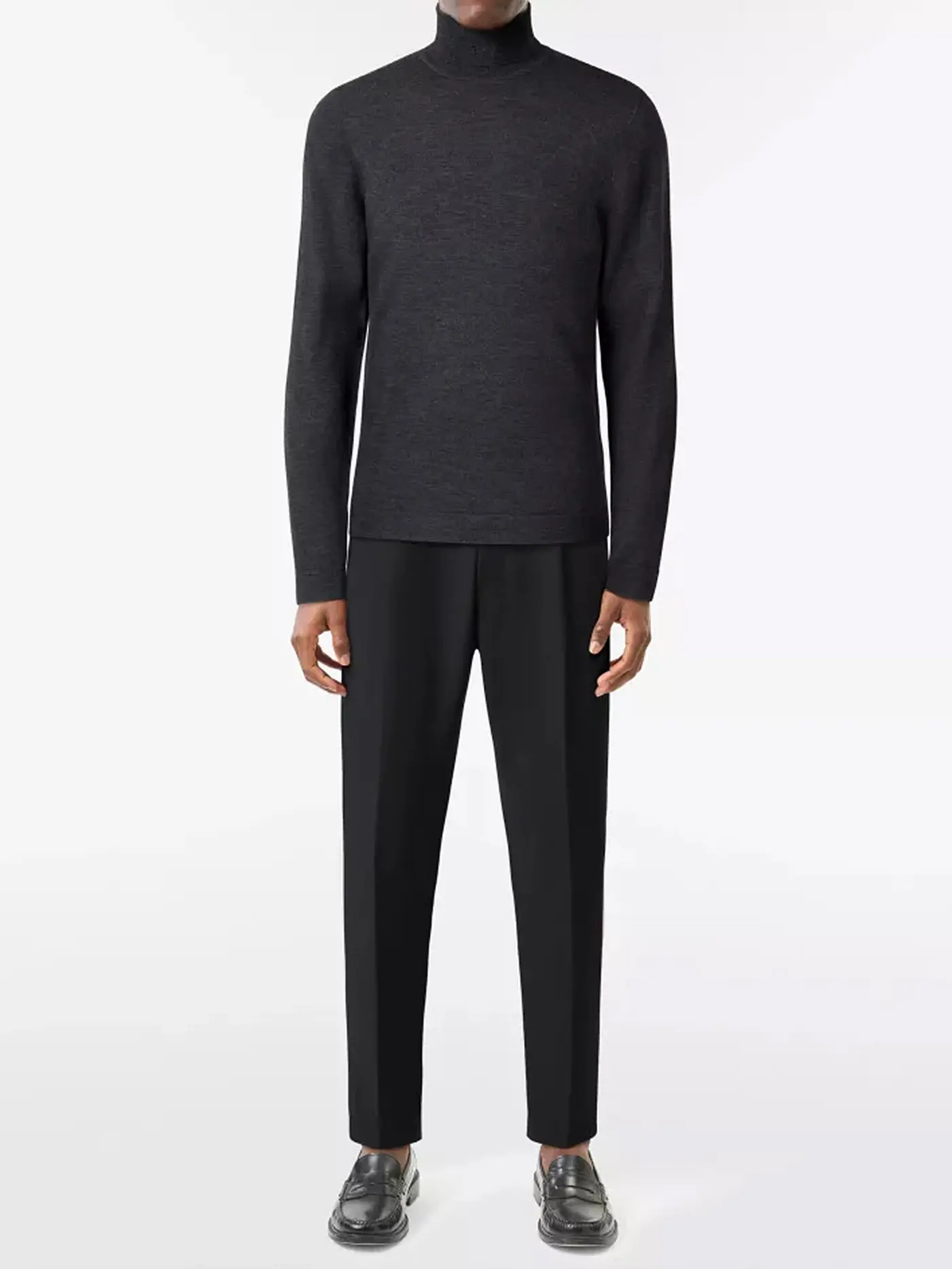 DRYKORN | Rollkragenpullover JOEY | grau