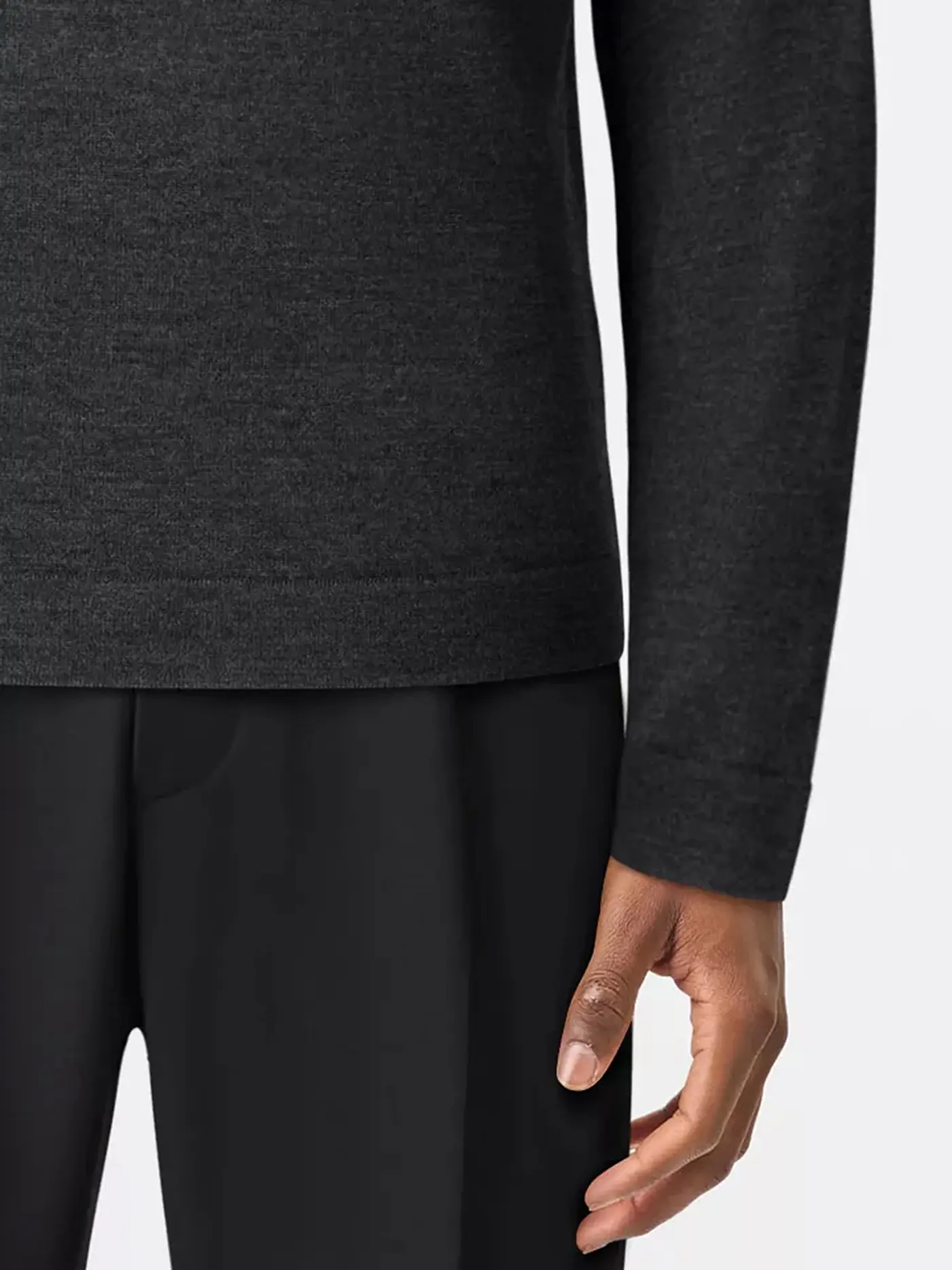 DRYKORN | Rollkragenpullover JOEY | grau