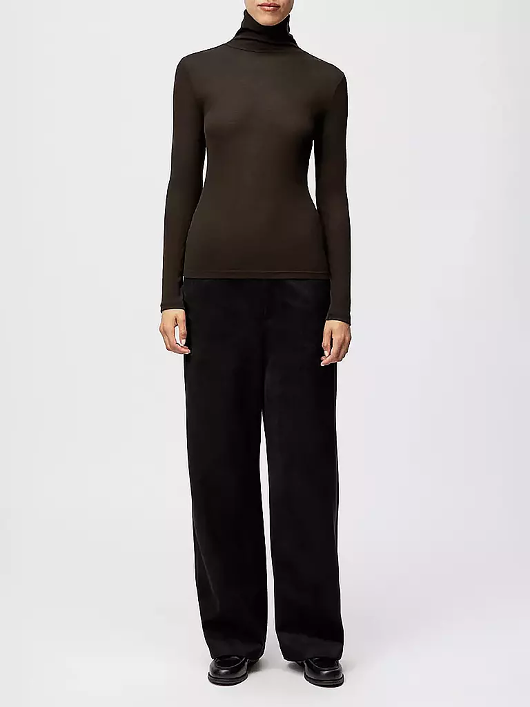 DRYKORN | Rollkragenpullover ZERAFNE | braun