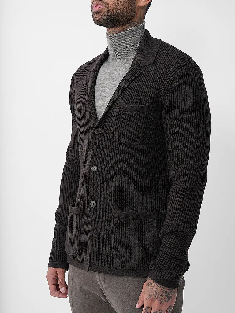DRYKORN | Strickjacke TIMMINO | Braun