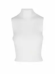 DRYKORN | Stricktop Cropped Fit LOTI 10 | weiss