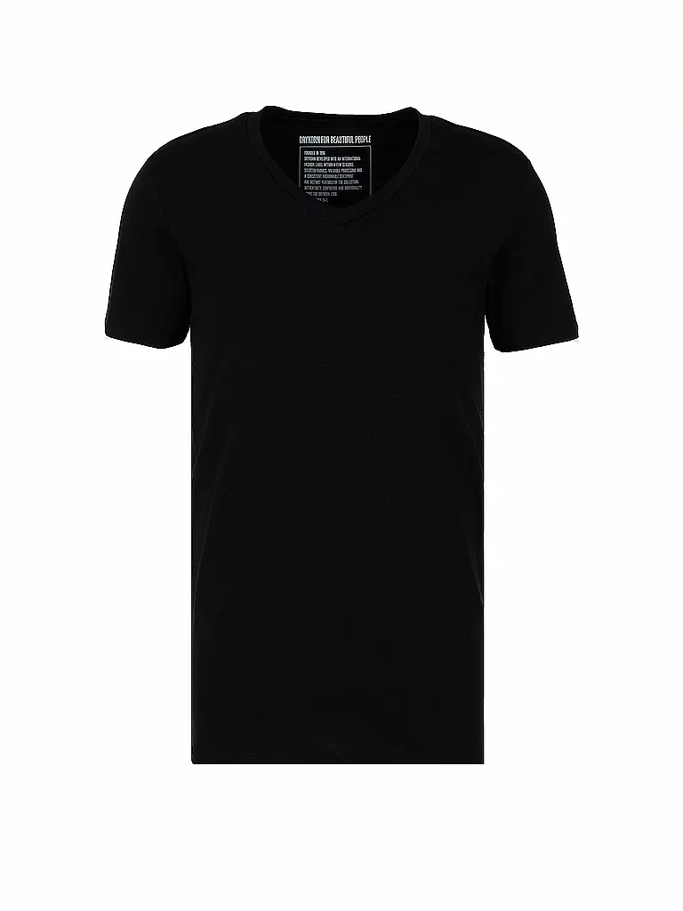 DRYKORN | T-Shirt 2-er Pkg. Caris_2 | schwarz