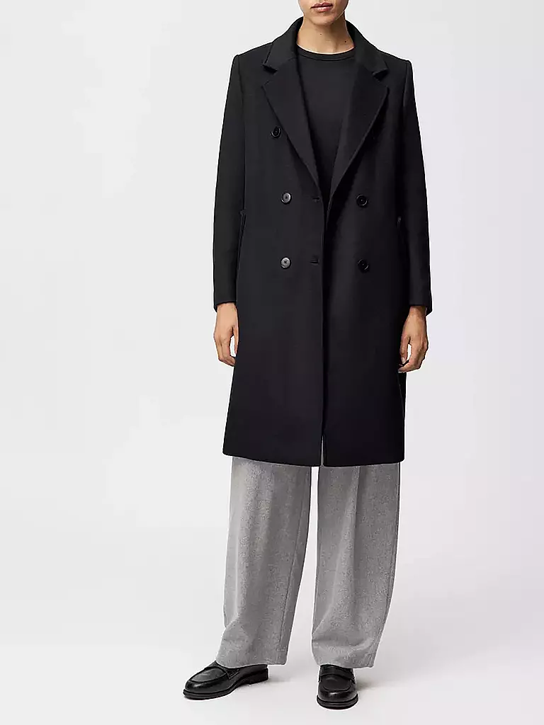 DRYKORN | Wollmantel BRAMCOTE | schwarz
