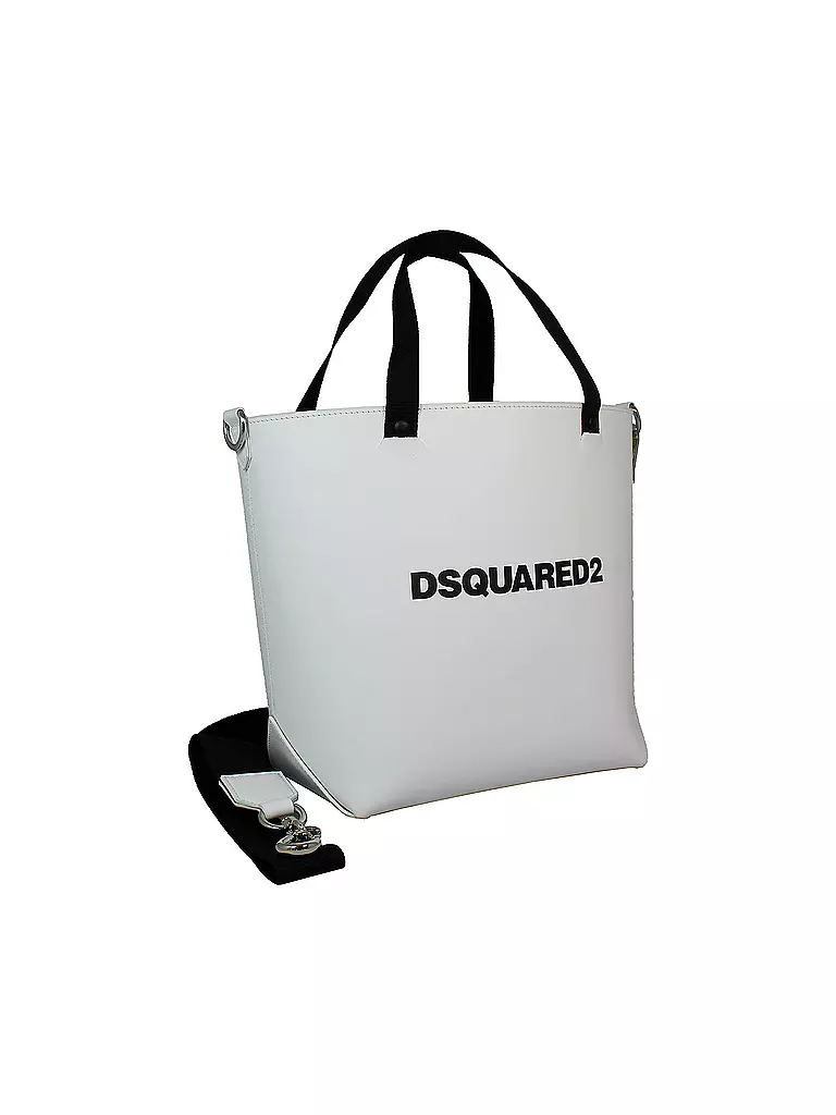 DSQUARED 2 | Ledertasche - Shopper | weiß