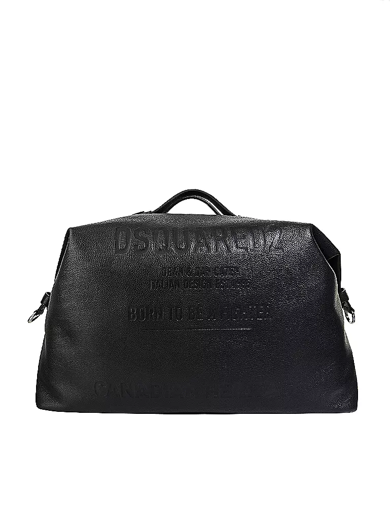 DSQUARED 2 | Ledertasche - Weekender | schwarz