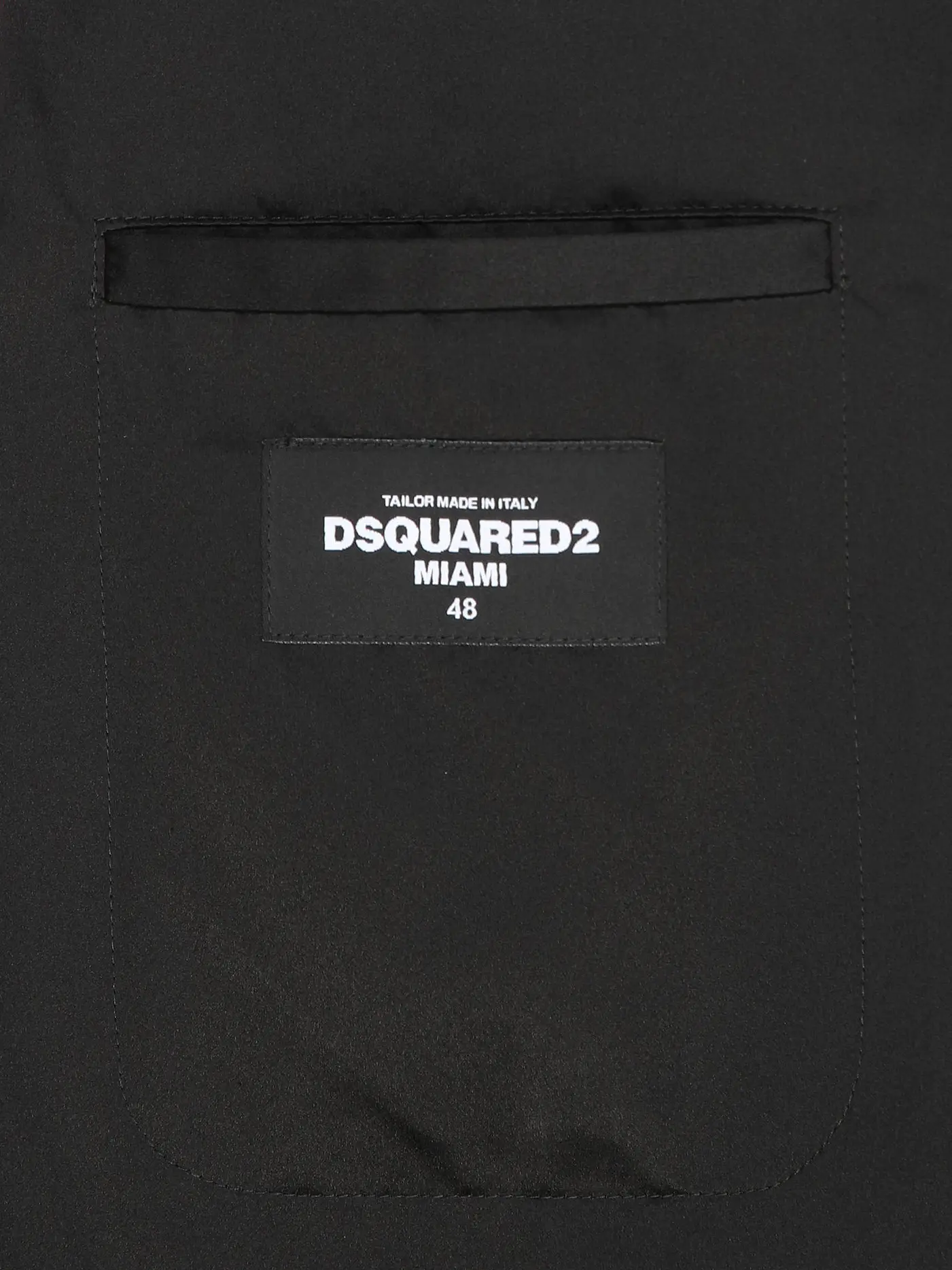 DSQUARED2 | Anzug Slim Fit MIAMI | schwarz