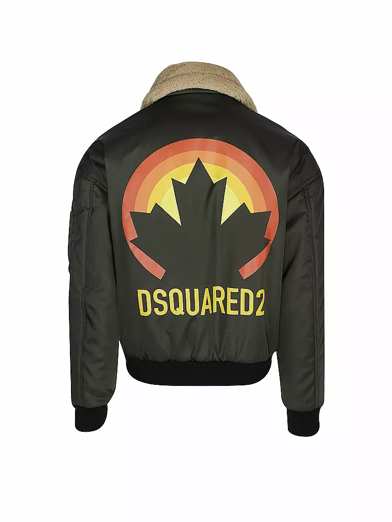 DSQUARED2 | Blouson CYPRUS BOMBER | dunkelgrün