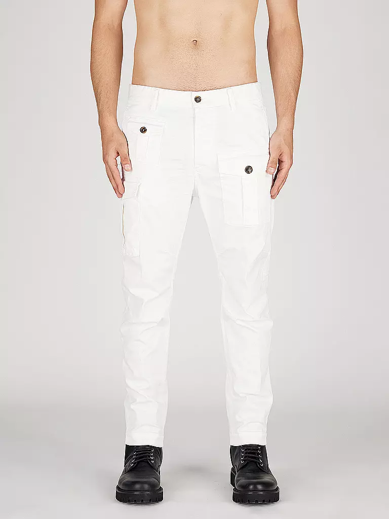 DSQUARED2 | Cargohose | weiss