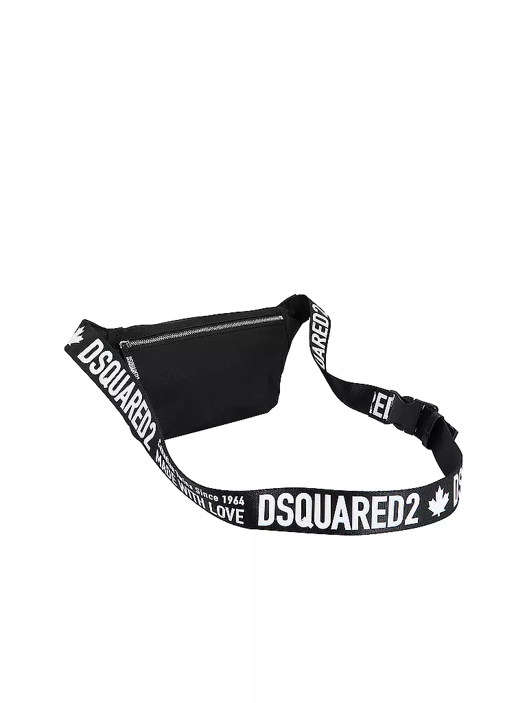 DSQUARED2 | Gürteltasche MADE WITH LOVE | schwarz