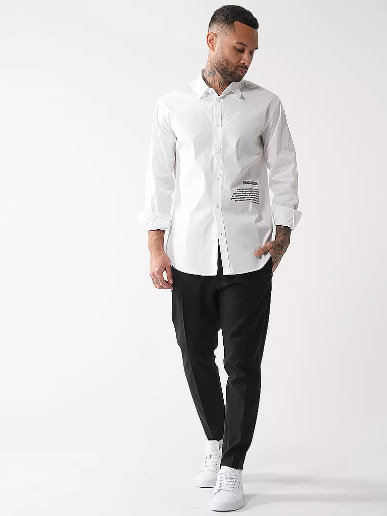 DSQUARED2 | Hemd Regular Fit | schwarz