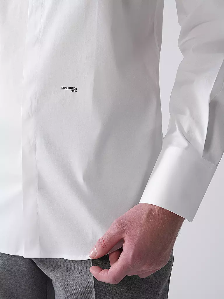 DSQUARED2 | Hemd Slim Fit | weiss