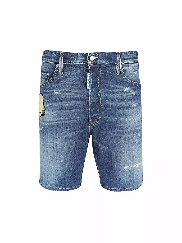 DSQUARED2 | Jeans Shorts Smiley One Life | blau