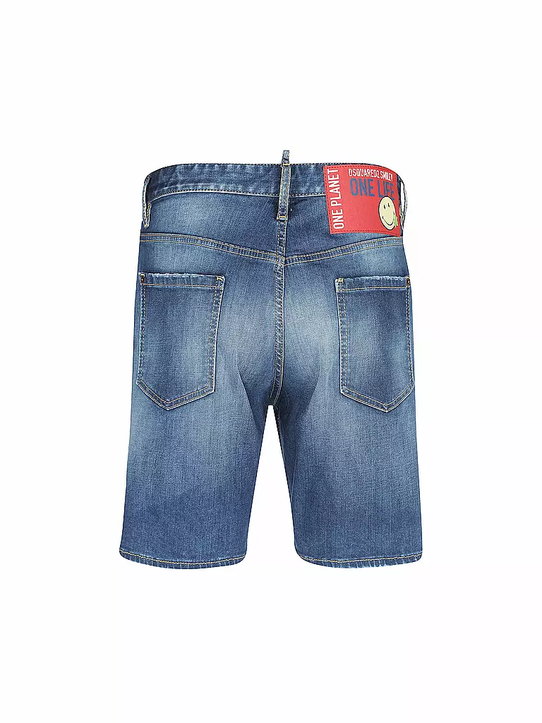DSQUARED2 | Jeans Shorts Smiley One Life | blau