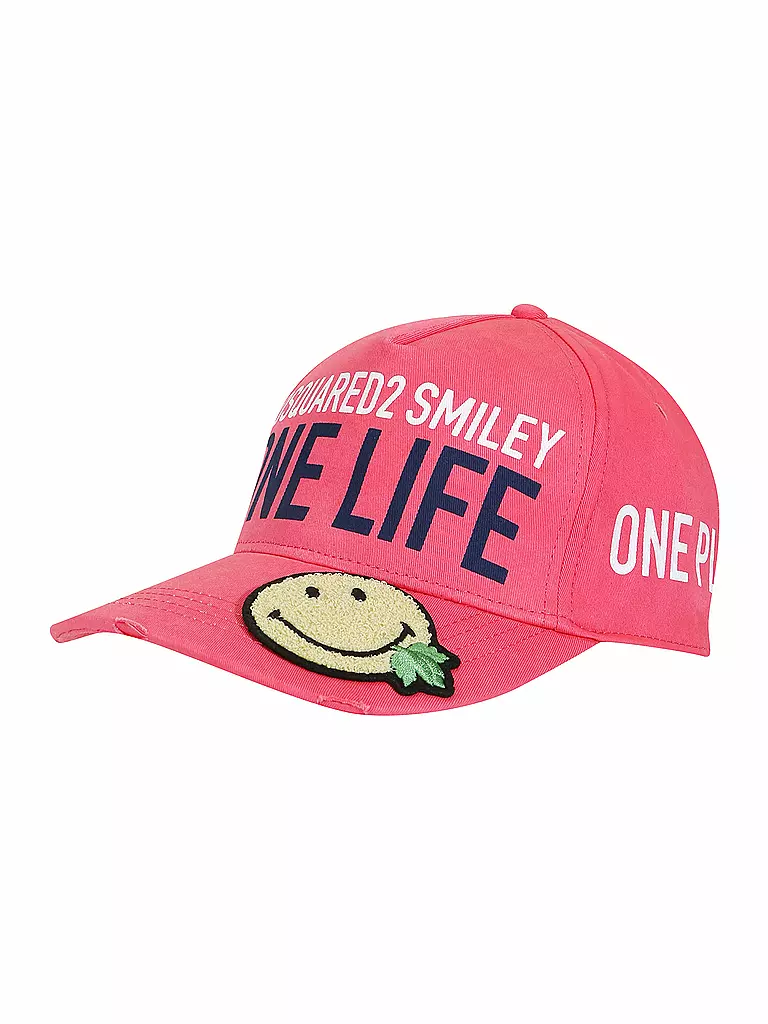 DSQUARED2 | Kappe Smiley One Life | rot