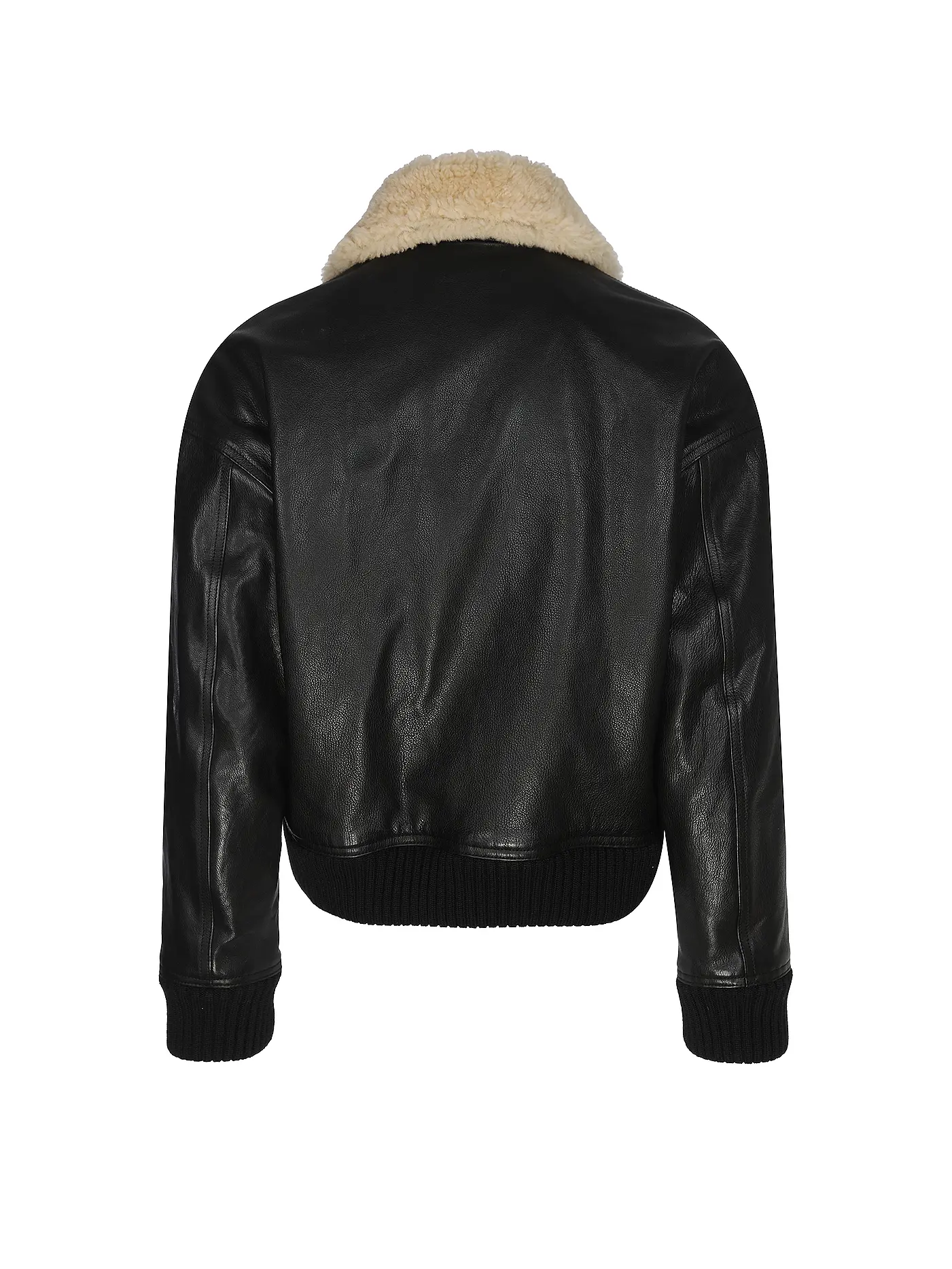 DSQUARED2 | Lederjacke AVIATOR | schwarz