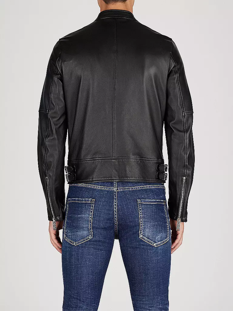 DSQUARED2 | Lederjacke | schwarz