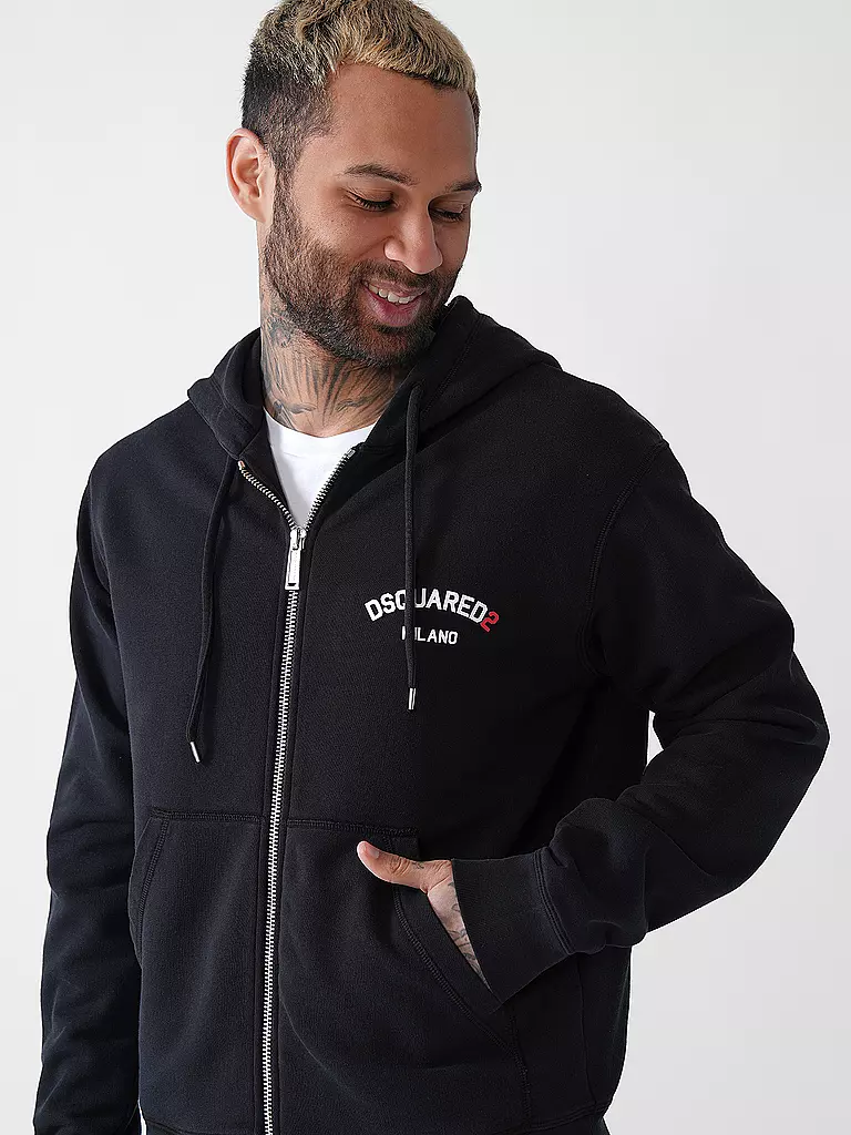 DSQUARED2 | Sweatjacke  | schwarz