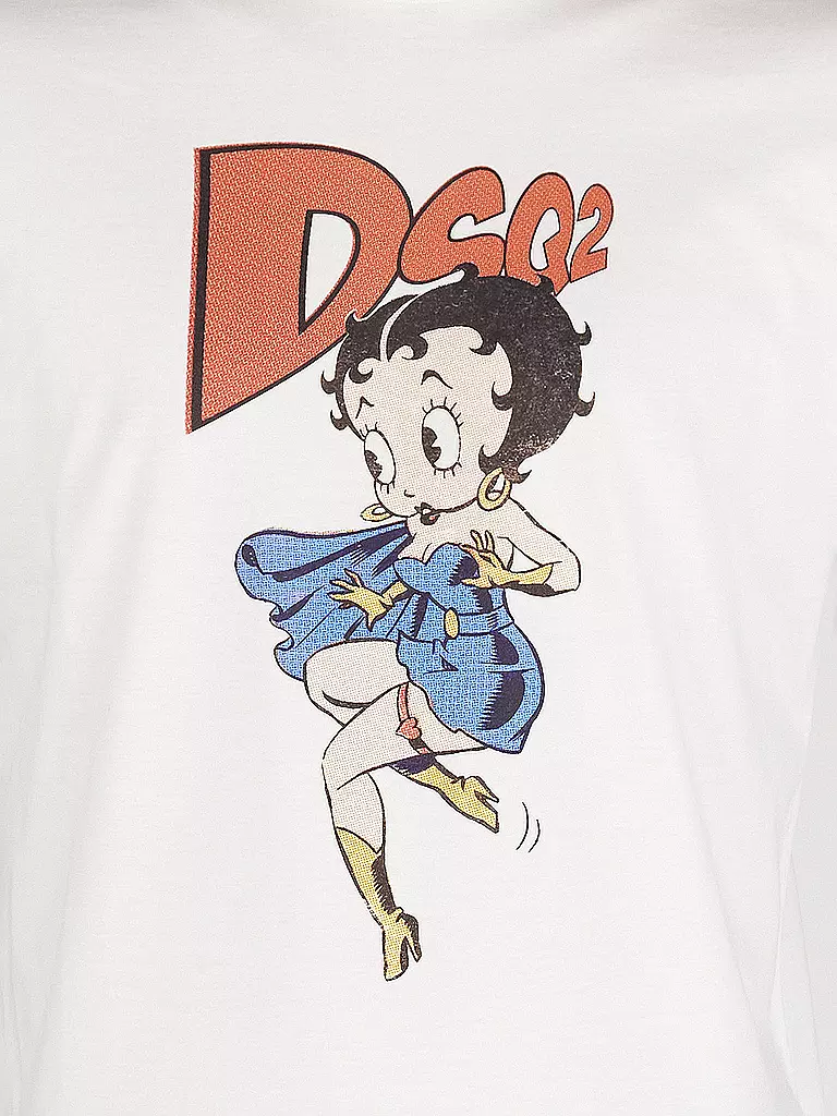 DSQUARED2 | T-Shirt BETTY BOOP | weiss