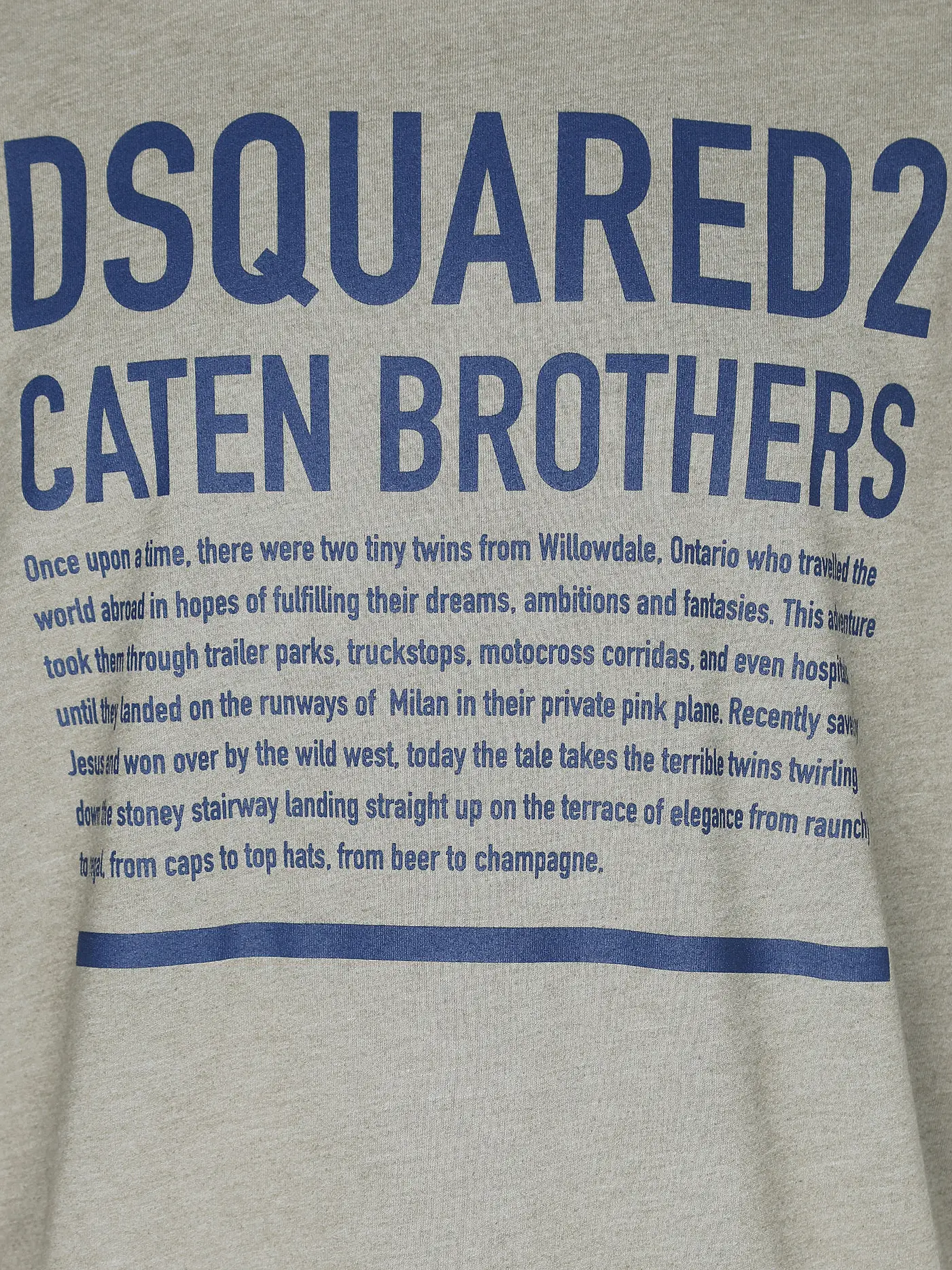 DSQUARED2 | T-Shirt Loose Fit | grau
