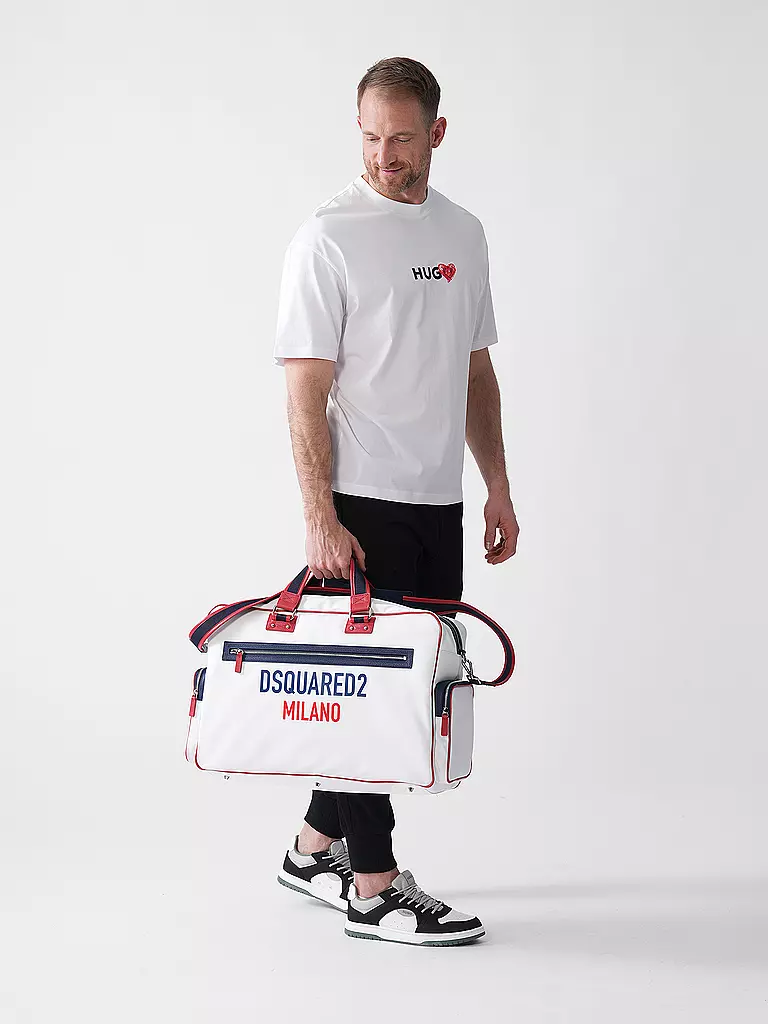 DSQUARED2 | Tasche - Weekender CORDURA SPALMATO | weiss