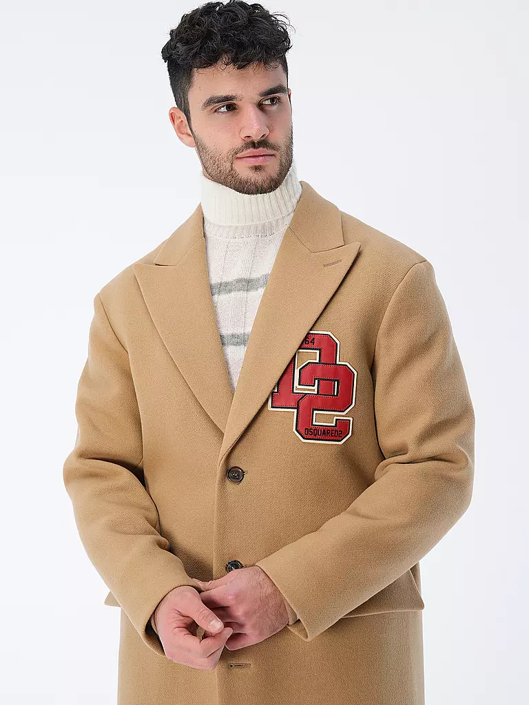 DSQUARED2 | Wollmantel | beige