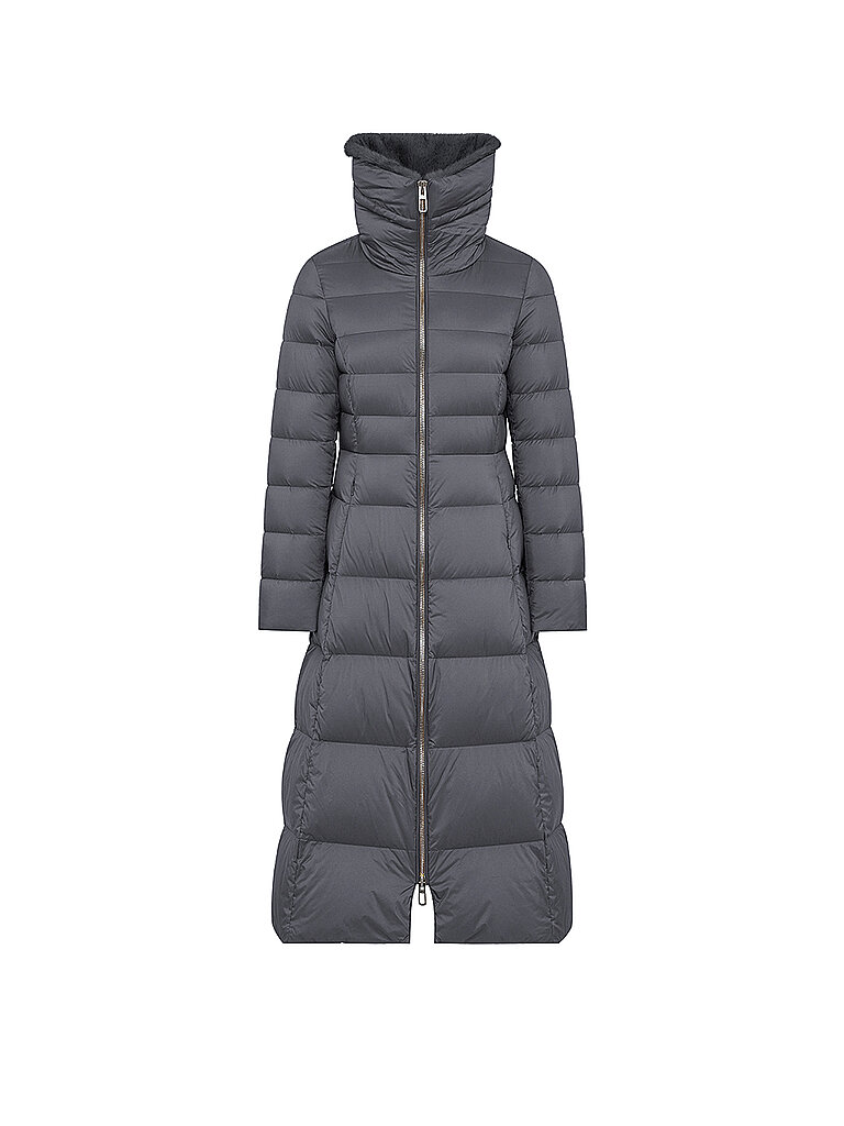 DUNO Daunensteppmantel MELROSE grau | 36