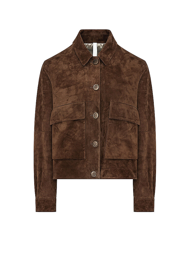 DUNO Lederjacke JOAN VOLTERRA braun | 34