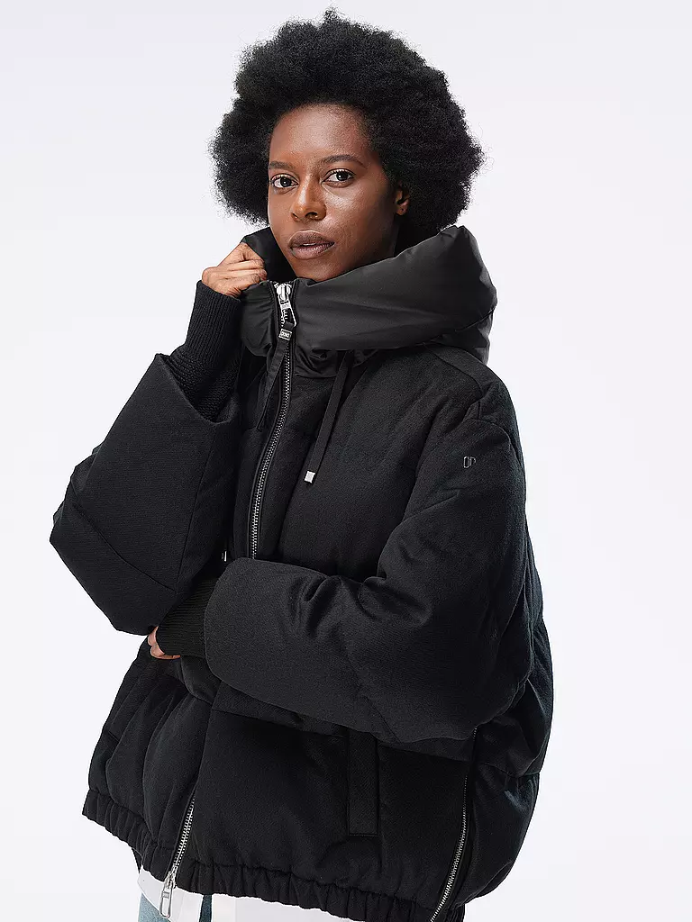 DUNO | Daunensteppjacke HEKA | schwarz
