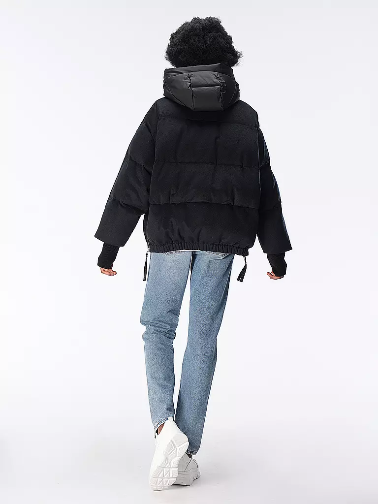 DUNO | Daunensteppjacke HEKA | schwarz